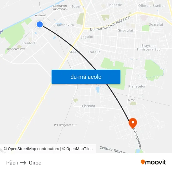 Harta de Păcii către Giroc