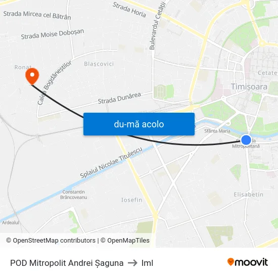 Harta de POD Mitropolit Andrei Șaguna către Iml