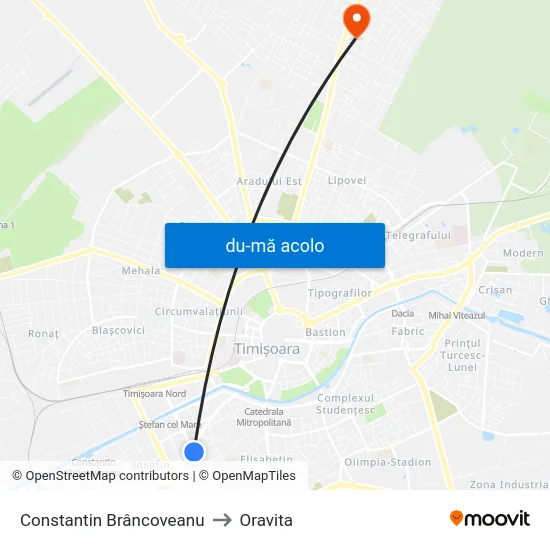 Harta de Constantin Brâncoveanu către Oravita