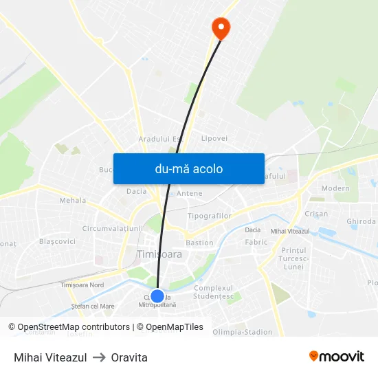 Harta de Mihai Viteazul către Oravita