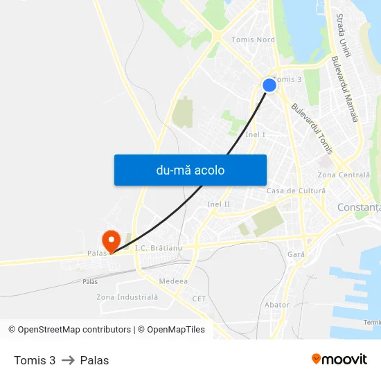 Harta de Tomis 3 către Palas