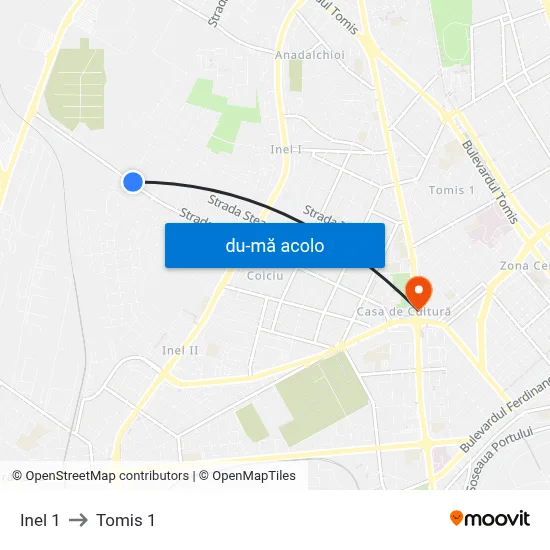 Harta de Inel 1 către Tomis 1