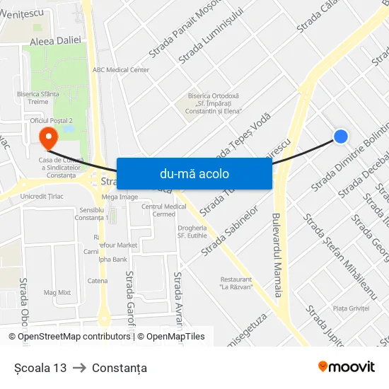 Harta de Mihai Viteazul către Constanța