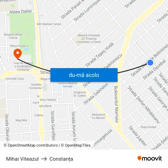 Harta de Mihai Viteazul către Constanța