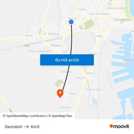 Harta de Dezrobirii către Km5