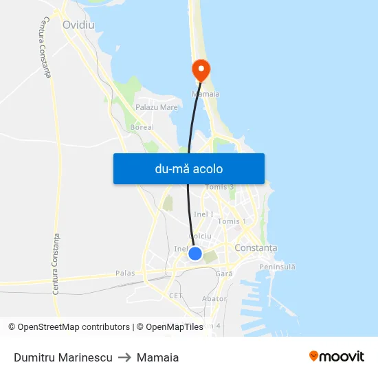 Harta de Dumitru Marinescu către Mamaia