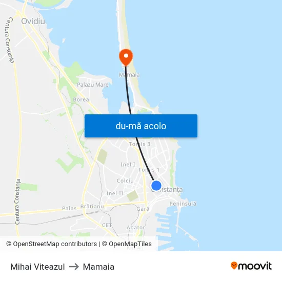 Harta de Mihai Viteazul către Mamaia