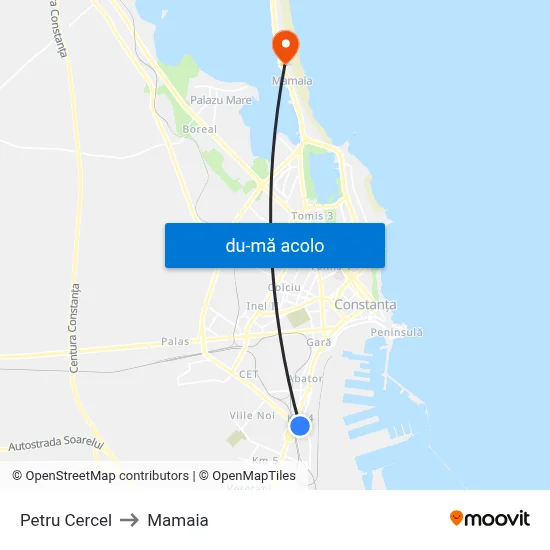 Harta de Petru Cercel către Mamaia