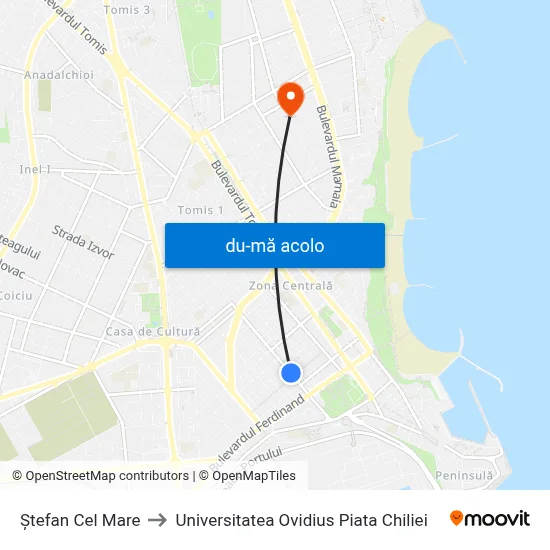 Harta de Ștefan Cel Mare către Universitatea Ovidius Piata Chiliei