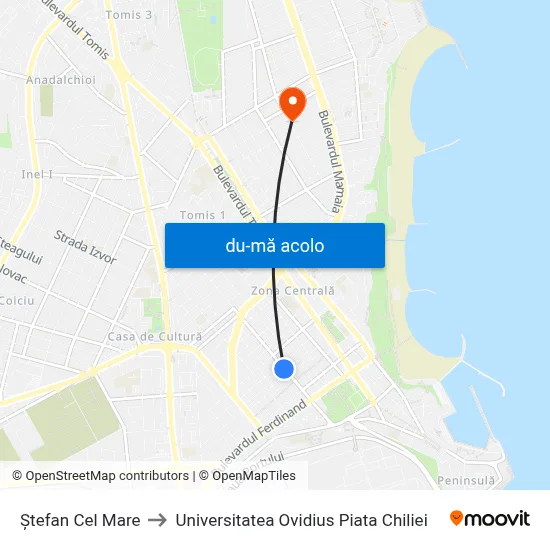 Harta de Ștefan Cel Mare către Universitatea Ovidius Piata Chiliei