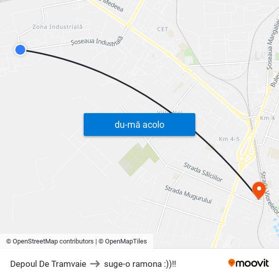 Harta de Depoul De Tramvaie către suge-o ramona :))!!