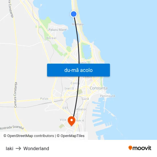 Harta de Iaki către Wonderland