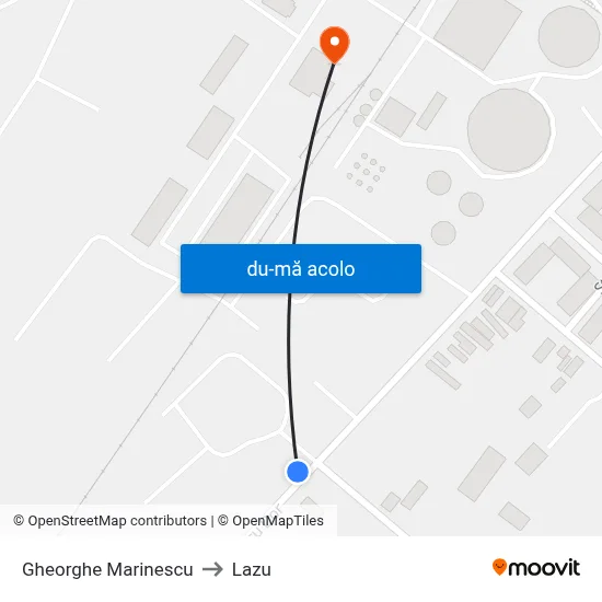 Harta de Gheorghe Marinescu către Lazu