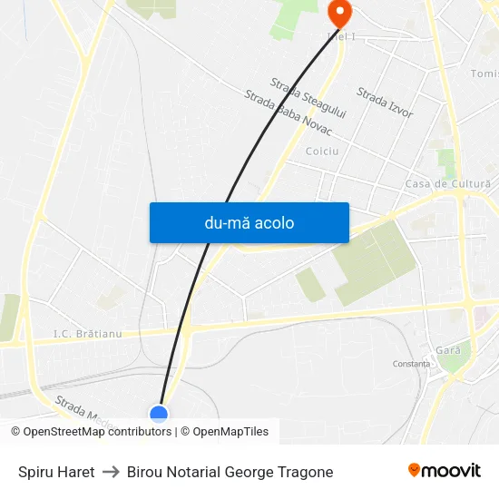 Harta de Spiru Haret către Birou Notarial George Tragone