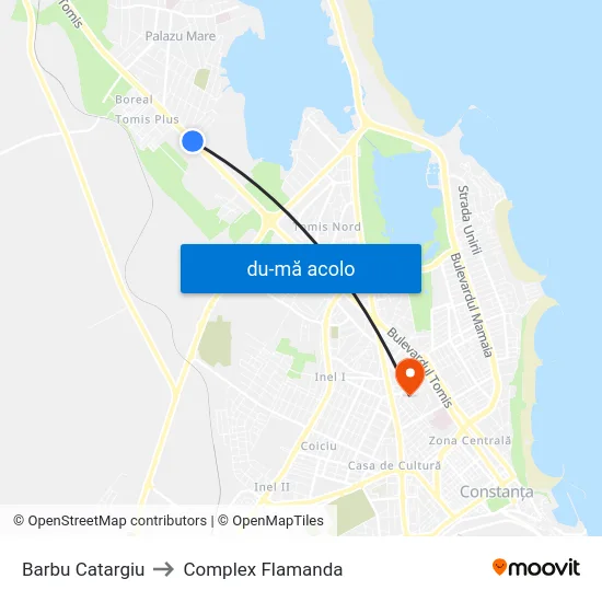 Harta de Barbu Catargiu către Complex Flamanda