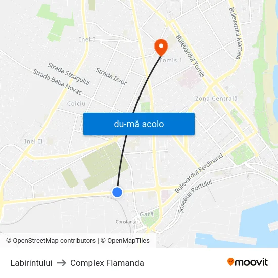 Harta de Labirintului către Complex Flamanda