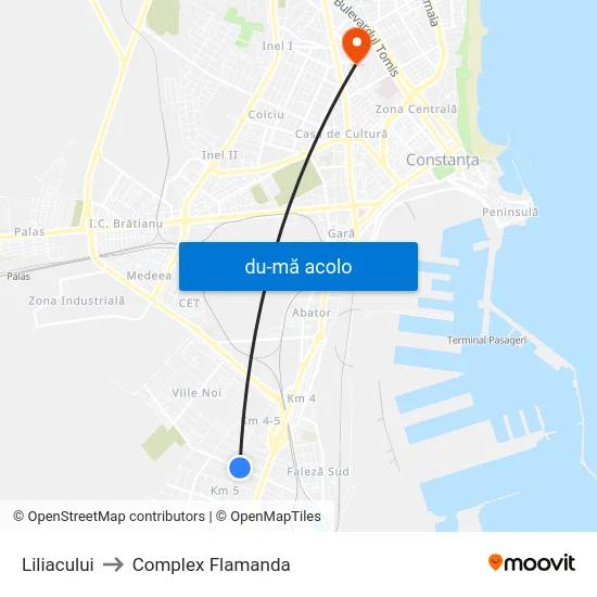 Harta de Liliacului către Complex Flamanda