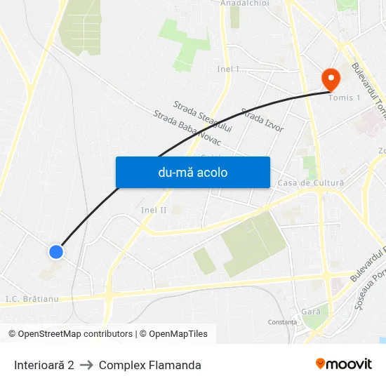 Harta de Interioară 2 către Complex Flamanda