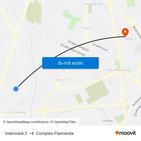 Harta de Interioară 3 către Complex Flamanda