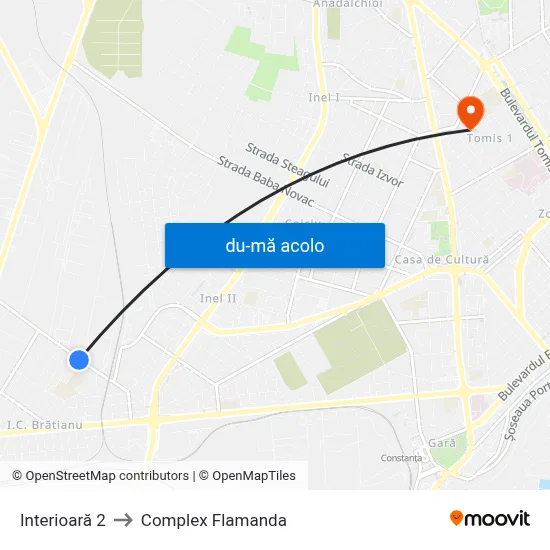 Harta de Interioară 2 către Complex Flamanda
