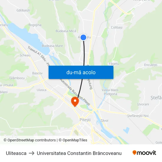 Harta de Uliteasca către Universitatea Constantin Brâncoveanu