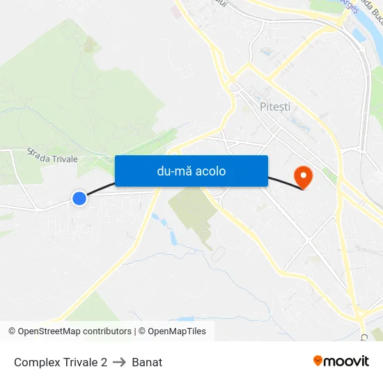 Harta de Complex Trivale 2 către Banat