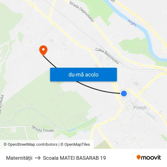 Harta de Maternității către Scoala MATEI BASARAB 19