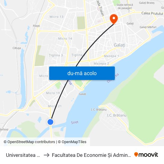 Harta de Universitatea Danubius către Facultatea De Economie Și Administrarea Afacerilor