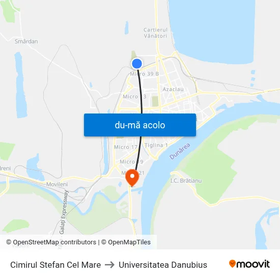 Harta de Cimirul Stefan Cel Mare către Universitatea Danubius