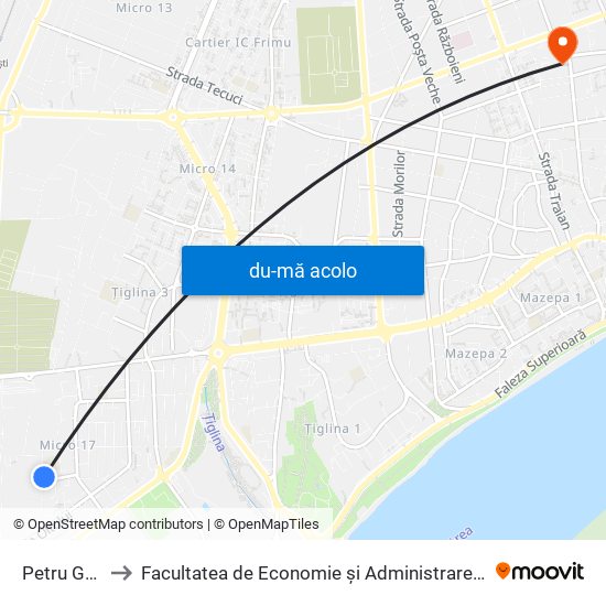 Harta de Petru Groza către Facultatea de Economie și Administrarea Afacerilor