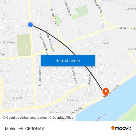Harta de Mehid către CERONAV