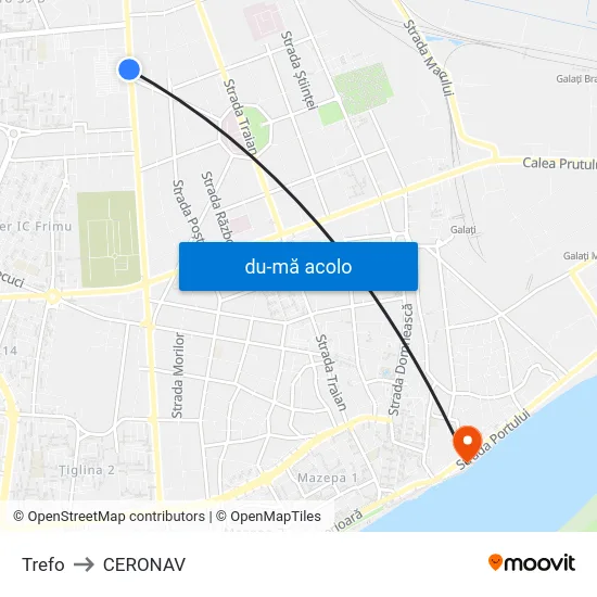 Harta de Trefo către CERONAV