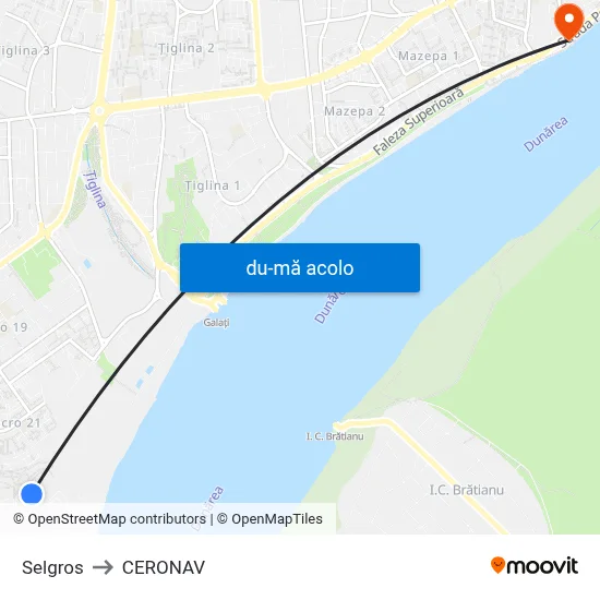 Harta de Selgros către CERONAV