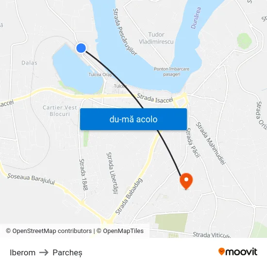 Harta de Iberom către Parcheș