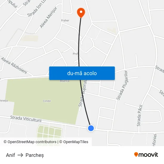 Harta de Anif către Parcheș