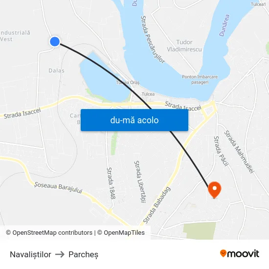 Harta de Navaliștilor către Parcheș