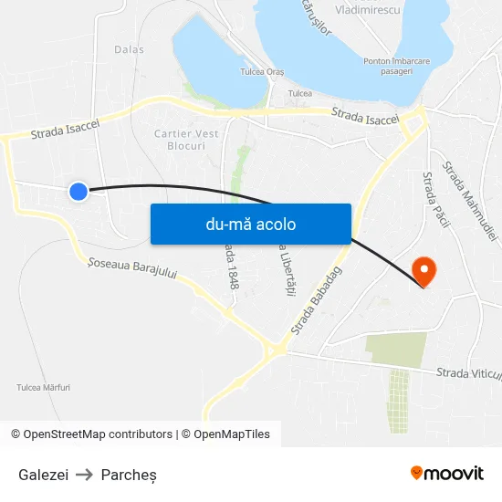 Harta de Galezei către Parcheș