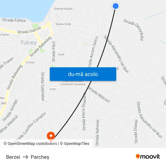 Harta de Berzei către Parcheș