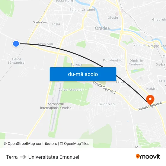 Harta de Terra către Universitatea Emanuel