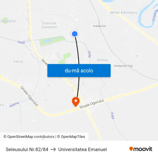 Harta de Seleusului Nr.82/84 către Universitatea Emanuel