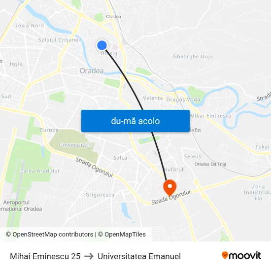 Harta de Mihai Eminescu 25 către Universitatea Emanuel