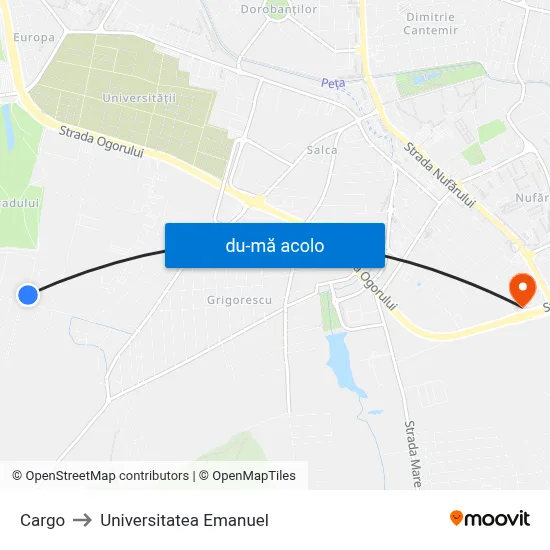 Harta de Cargo către Universitatea Emanuel