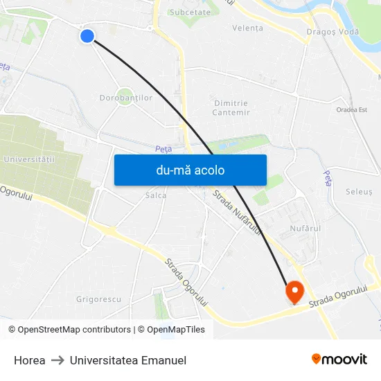 Harta de Horea către Universitatea Emanuel