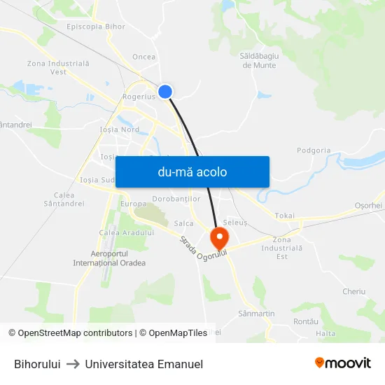 Harta de Bihorului către Universitatea Emanuel