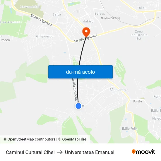 Harta de Cihei | Caminul Cultural către Universitatea Emanuel