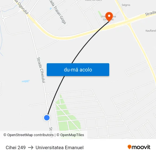 Harta de Cihei | Nr. 249 către Universitatea Emanuel