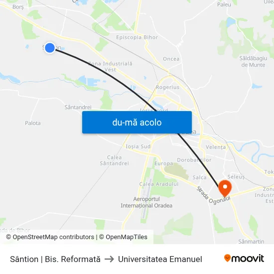 Harta de Sântion | Bis. Reformată către Universitatea Emanuel