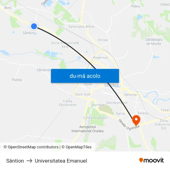 Harta de Sântion către Universitatea Emanuel
