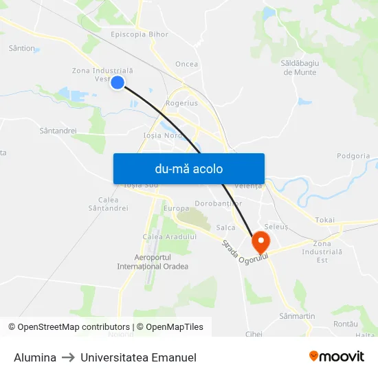 Harta de Alumina către Universitatea Emanuel