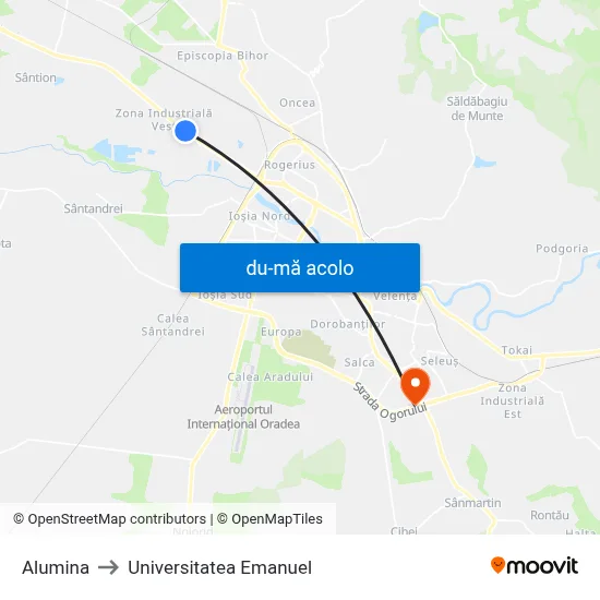 Harta de Alumina către Universitatea Emanuel